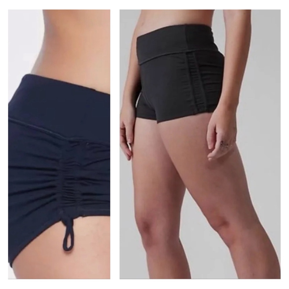 LOT OF THREE: Athleta swim shorts size medium, small (all fit the same)